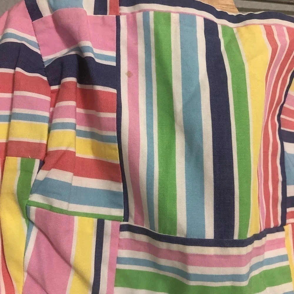Lilly Pulitzer dress strapless dress size 4 patchwork 90s y2k academia preppy - Picture 5 of 12